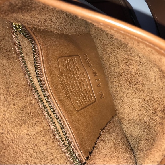 ❌SOLD❌Vintage Brown Coach Shoulder/Side Bag - Picture 6 of 6